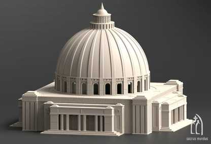 Invictaria, Beacon of Progress - Stacked Prints.com