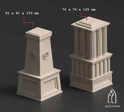 Invictaria, Beacon of Progress - Stacked Prints.com