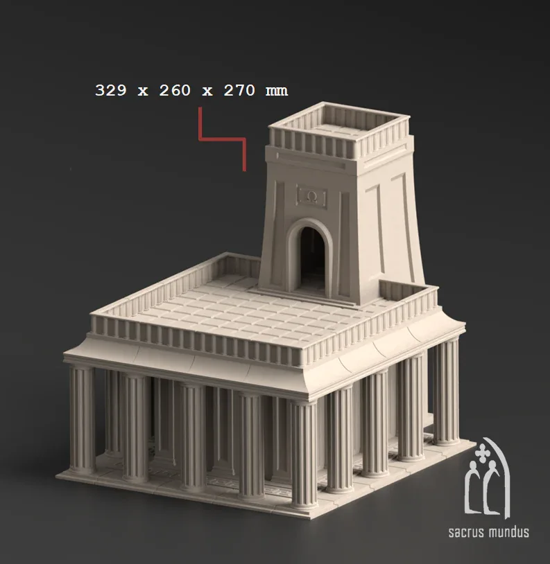 Invictaria, Beacon of Progress - Stacked Prints.com