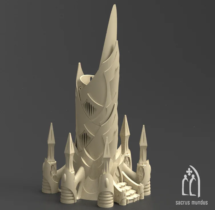 The Dark City of Irazar - Stacked Prints.com