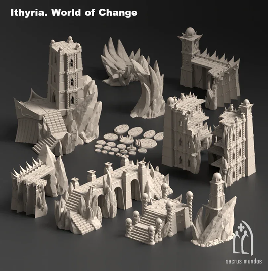 Ithyria, World of Change - Stacked Prints.com