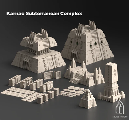 Karnac, Subterranean Complex - Stacked Prints.com