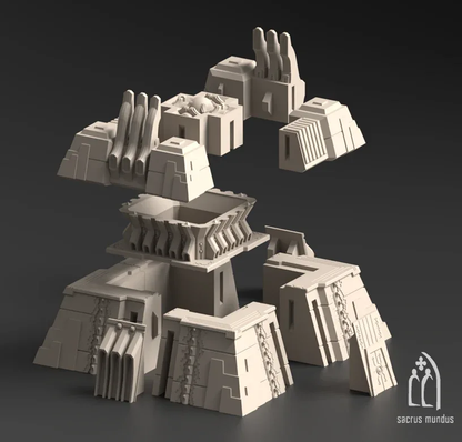 Karnac, Subterranean Complex - Stacked Prints.com