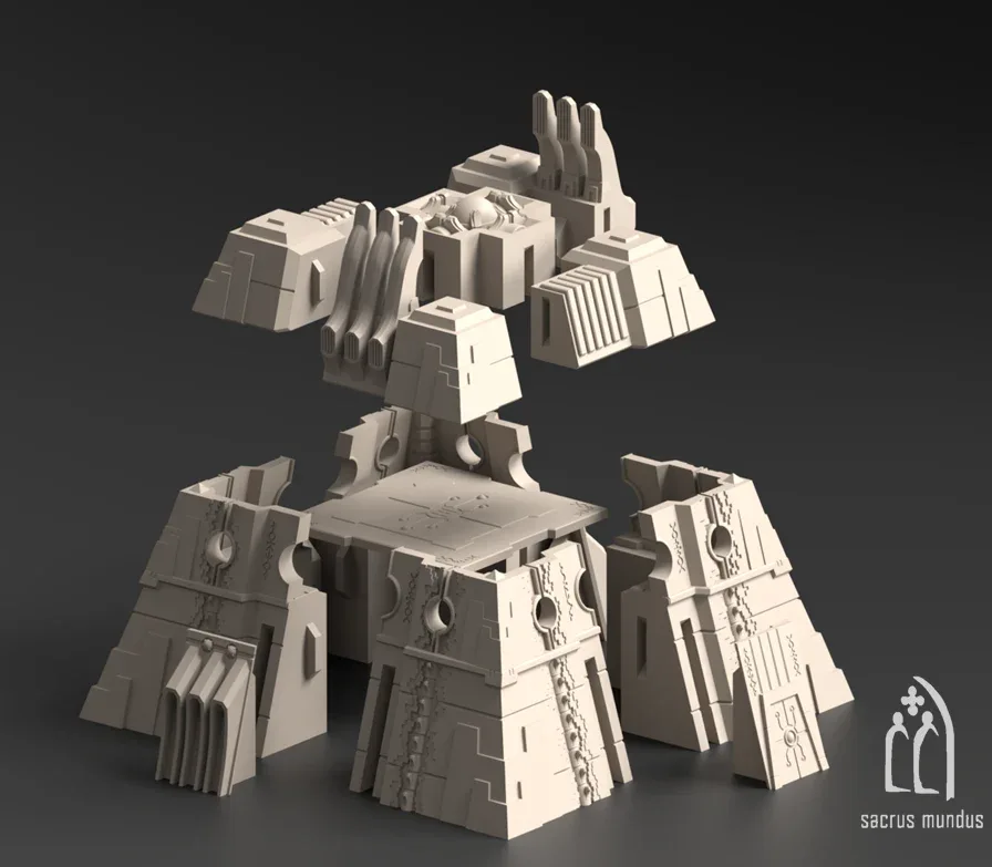 Karnac, Subterranean Complex - Stacked Prints.com