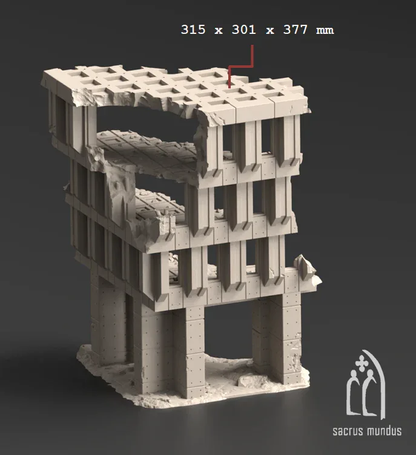 Kumbernold Prime, Concrete Citadel - Stacked Prints.com