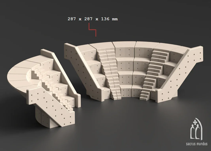 Kumbernold Prime, Concrete Citadel - Stacked Prints.com