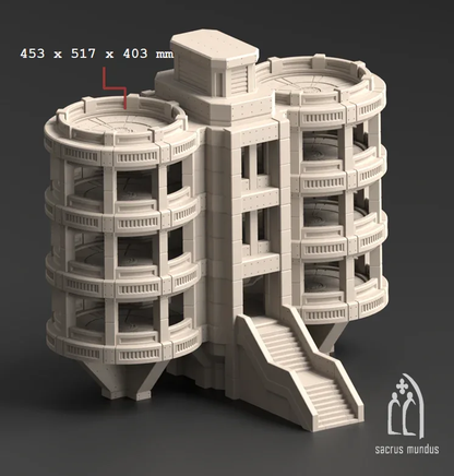 Kumbernold Prime, Concrete Citadel - Stacked Prints.com