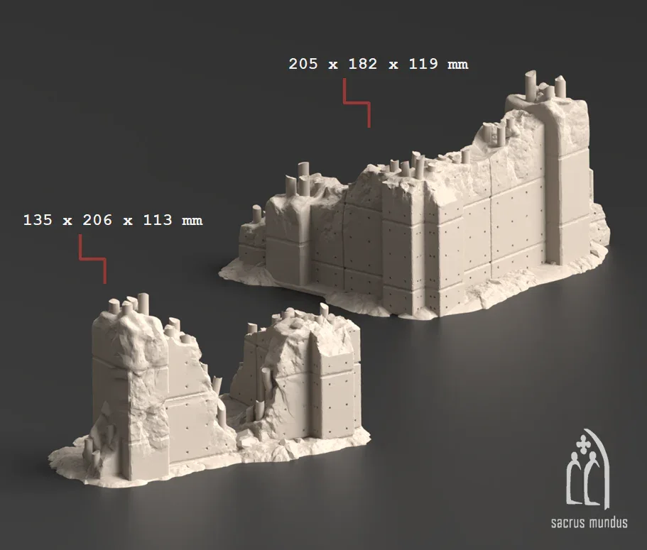 Kumbernold Prime, Concrete Citadel - Stacked Prints.com