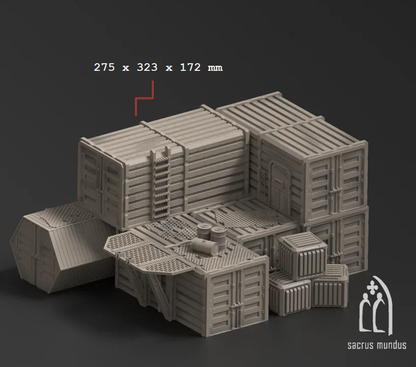 Kyhlden Hive City Docks - Stacked Prints.com