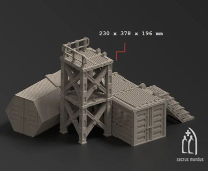 Kyhlden Hive City Docks - Stacked Prints.com