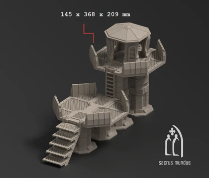 Kyhlden Hive City Docks - Stacked Prints.com