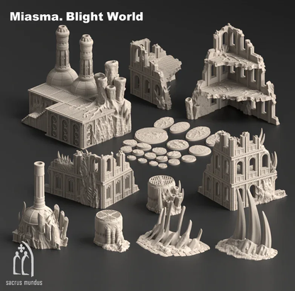 Miasma, Blight World - Stacked Prints.com