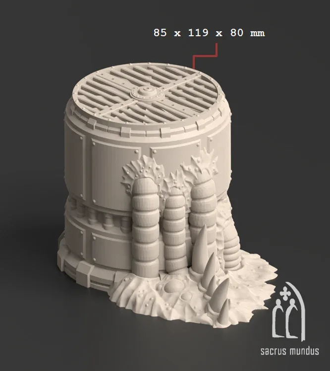 Miasma, Blight World - Stacked Prints.com