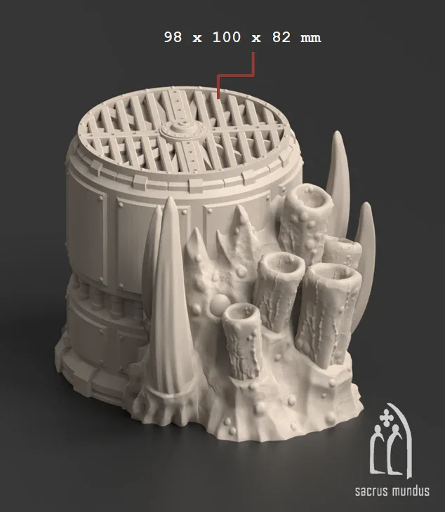 Miasma, Blight World - Stacked Prints.com