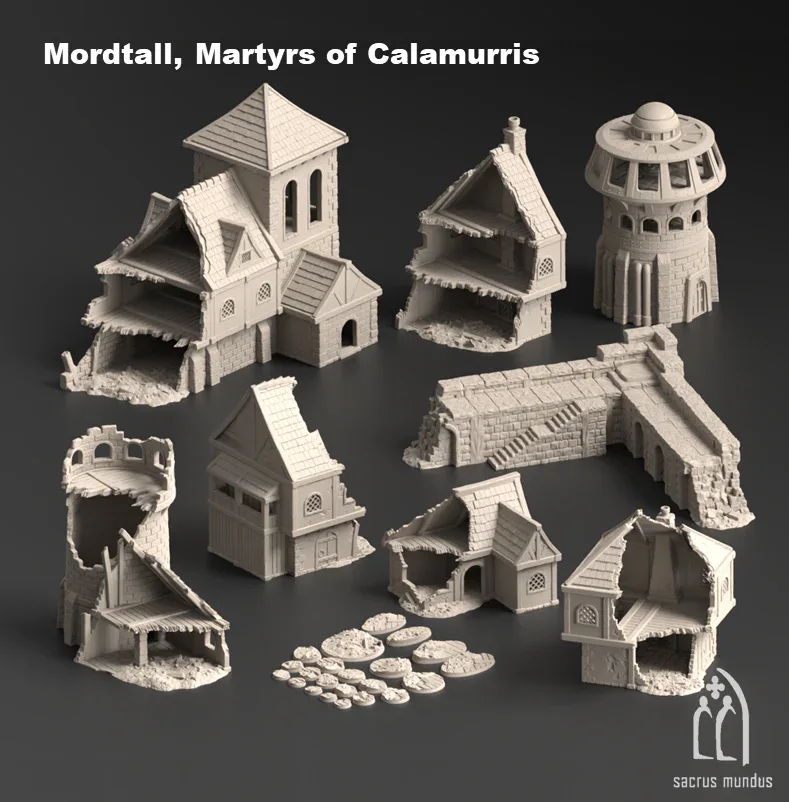Mordtall, Martyrs of Calamurris - Stacked Prints.com