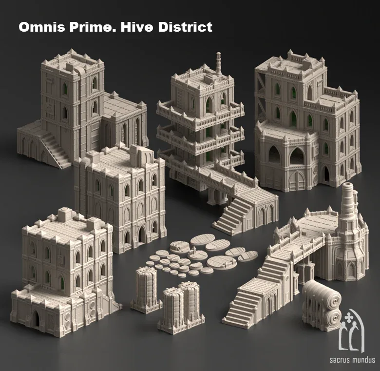 Omnis, Prime Hive District - Stacked Prints.com