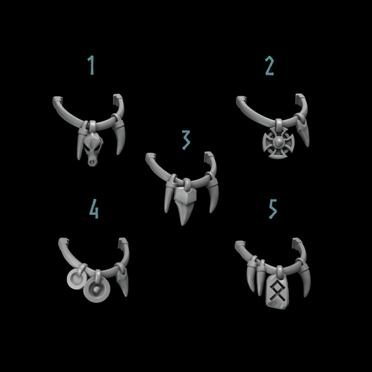 Primal Hounds: Necklaces