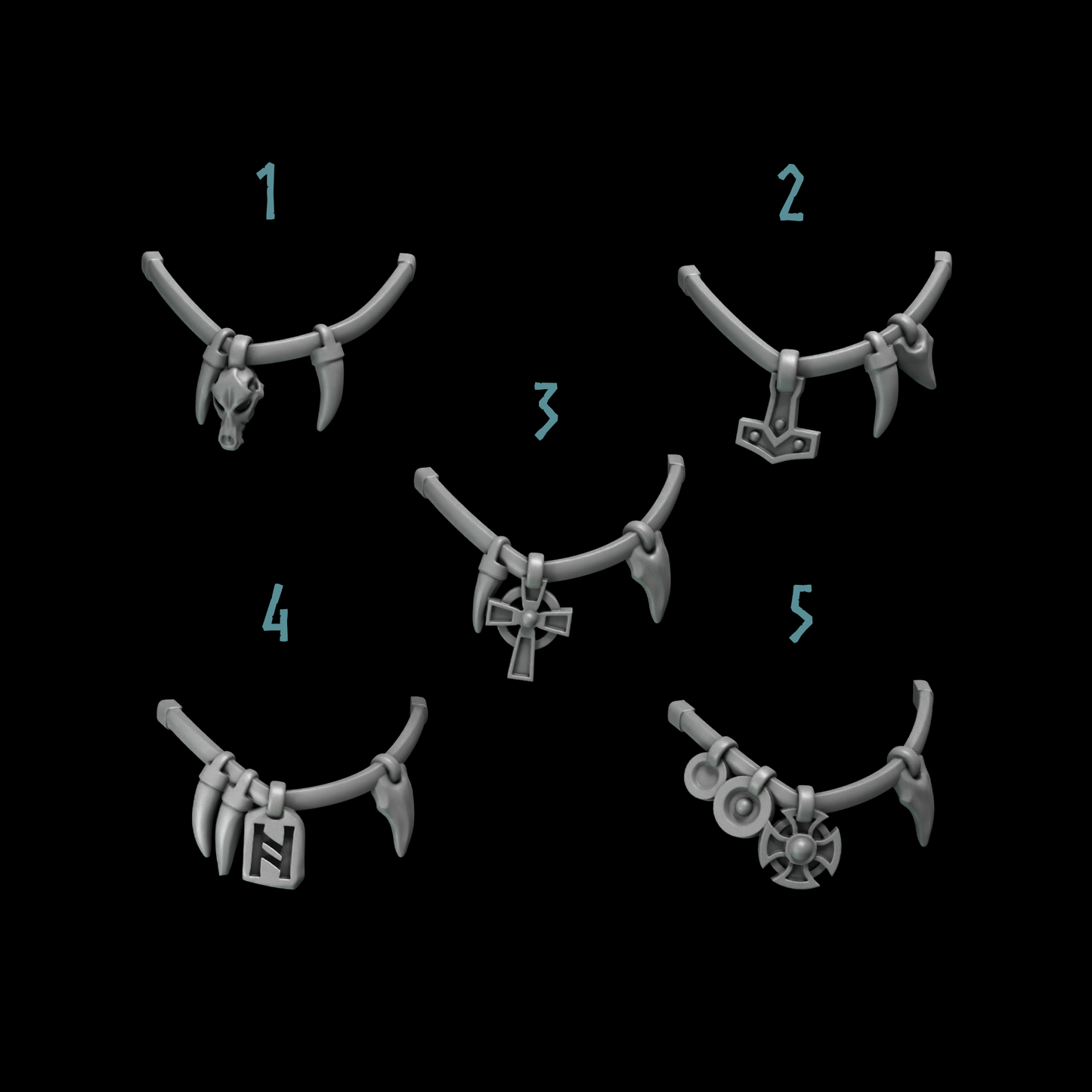 Primal Hounds: Necklaces 2