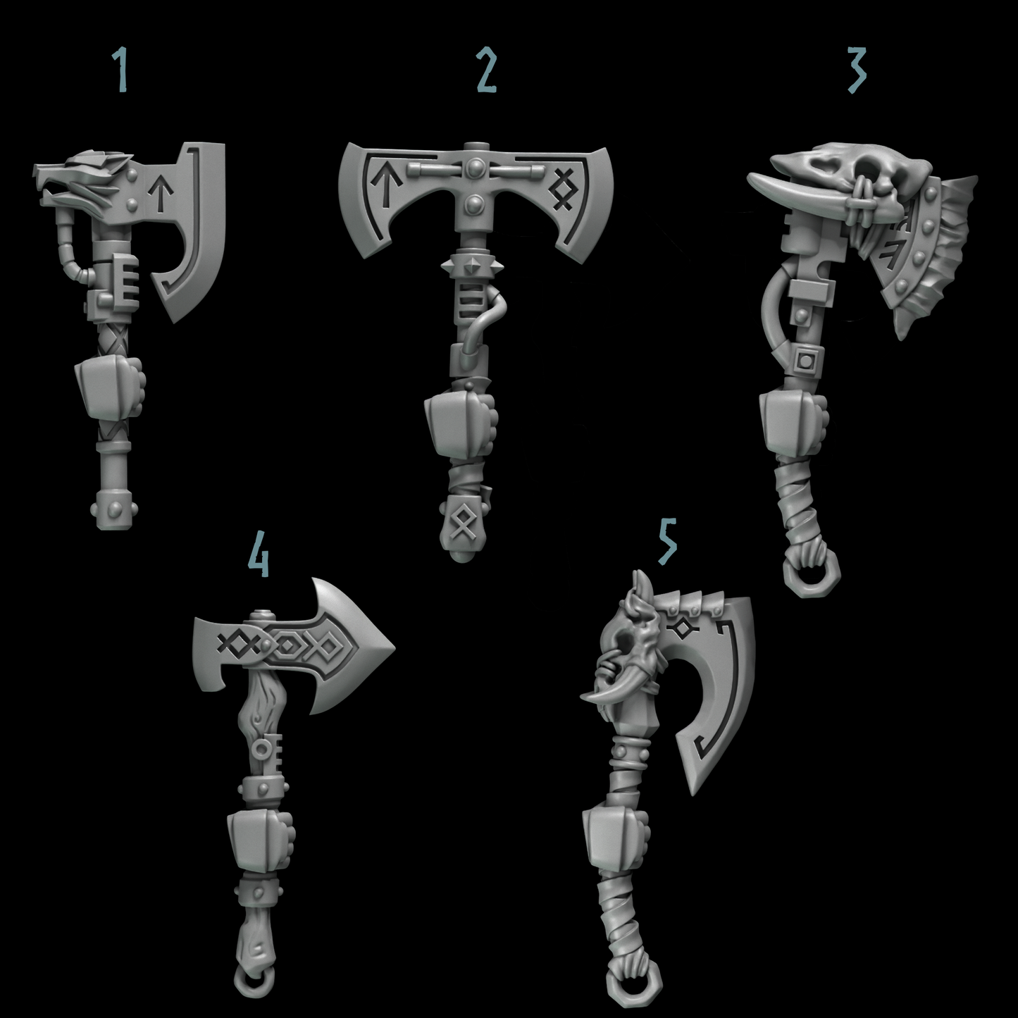 Primal Hounds: Axes