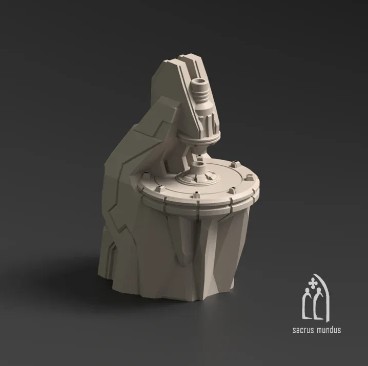 Delta-sol Alien Border World - Stacked Prints.com