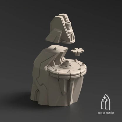 Delta-sol Alien Border World - Stacked Prints.com