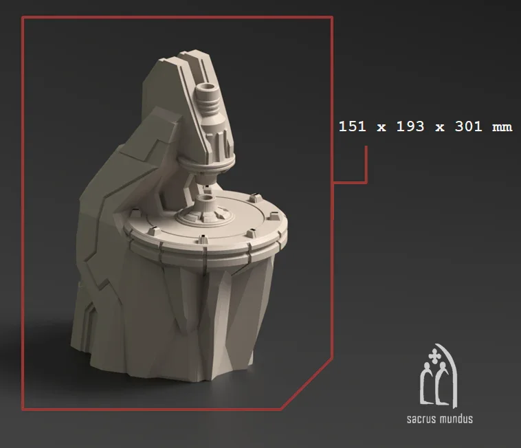 Delta-sol Alien Border World - Stacked Prints.com