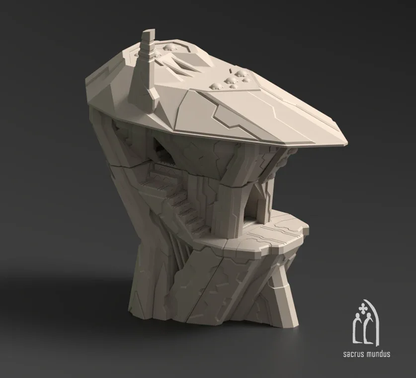 Delta-sol Alien Border World - Stacked Prints.com