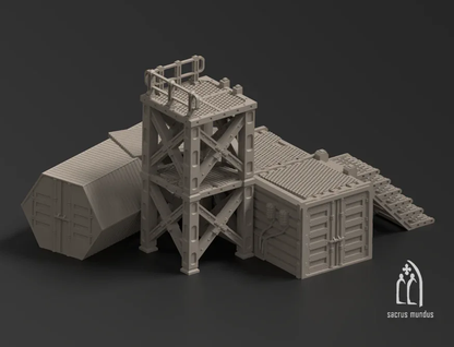 Kyhlden Hive City Docks - Stacked Prints.com