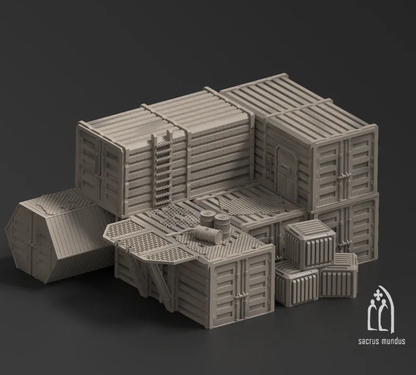 Kyhlden Hive City Docks - Stacked Prints.com
