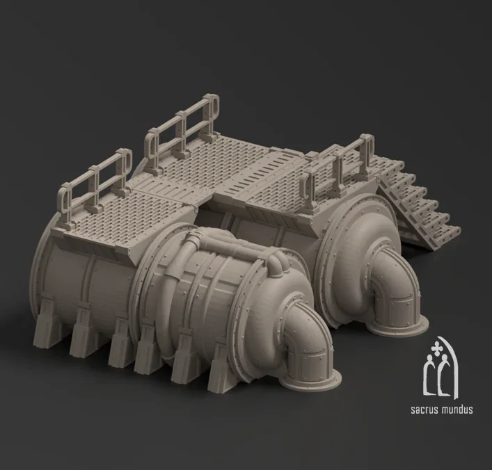 Kyhlden Hive City Docks - Stacked Prints.com