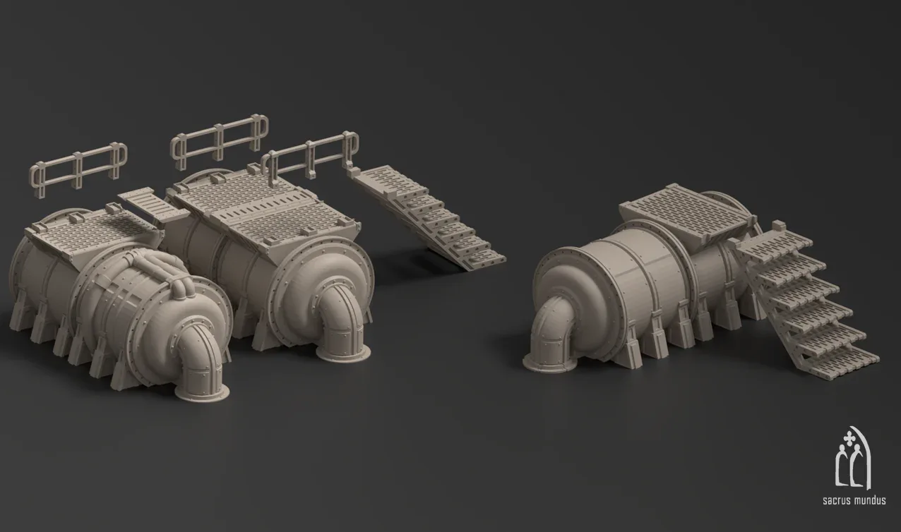 Kyhlden Hive City Docks - Stacked Prints.com