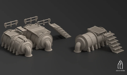 Kyhlden Hive City Docks - Stacked Prints.com