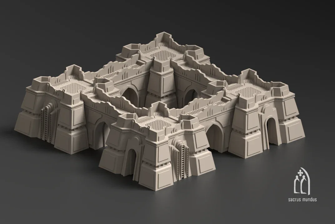 The Wasteland of Hatrass - Stacked Prints.com