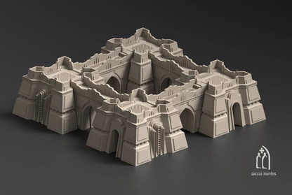 The Wasteland of Hatrass - Stacked Prints.com