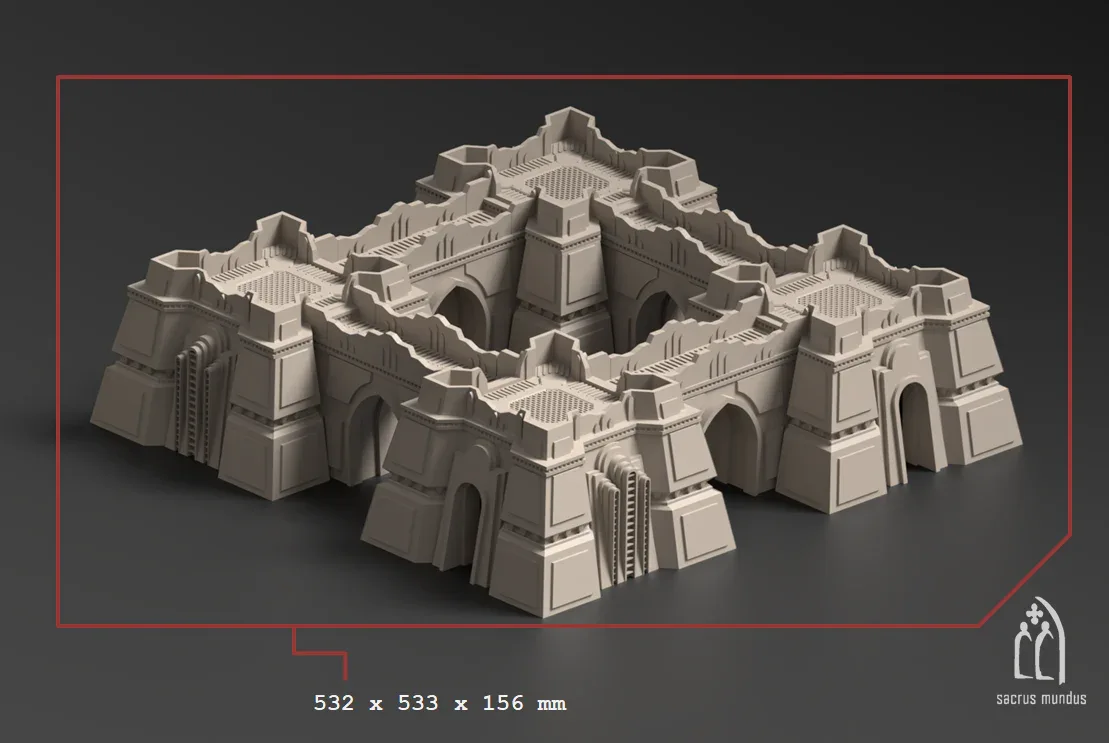 The Wasteland of Hatrass - Stacked Prints.com