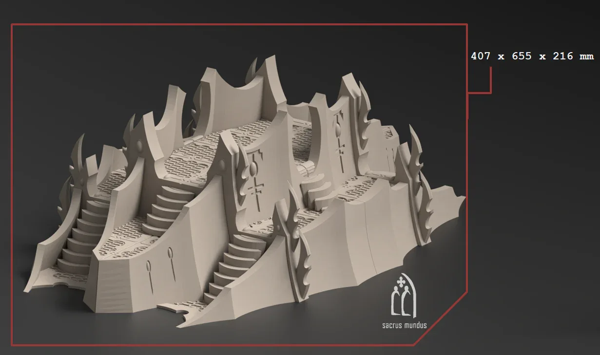 Arlengrad, Misty Star City - Stacked Prints.com