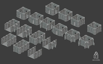 Augusta, The Holy City - Stacked Prints.com