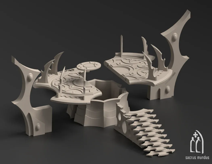 Arlengrad, Misty Star City - Stacked Prints.com