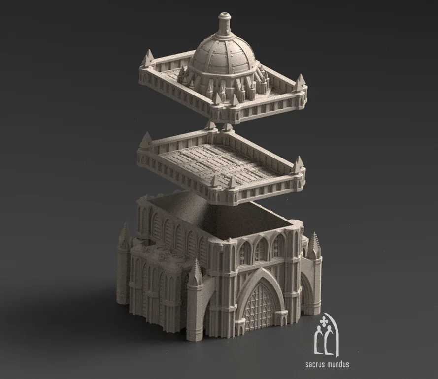 Augusta, The Holy City - Stacked Prints.com