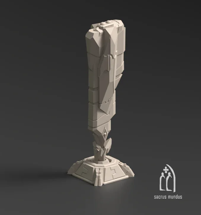 Delta-sol Alien Border World - Stacked Prints.com