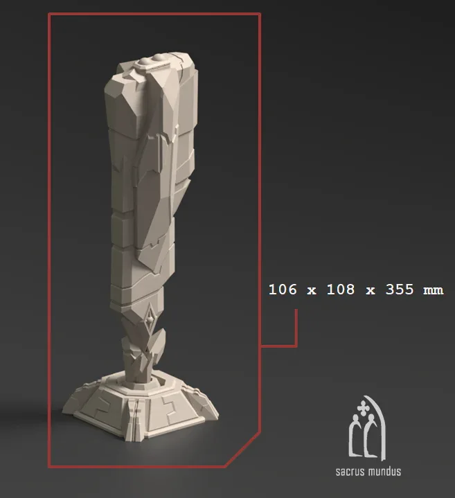 Delta-sol Alien Border World - Stacked Prints.com