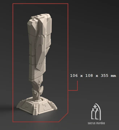 Delta-sol Alien Border World - Stacked Prints.com