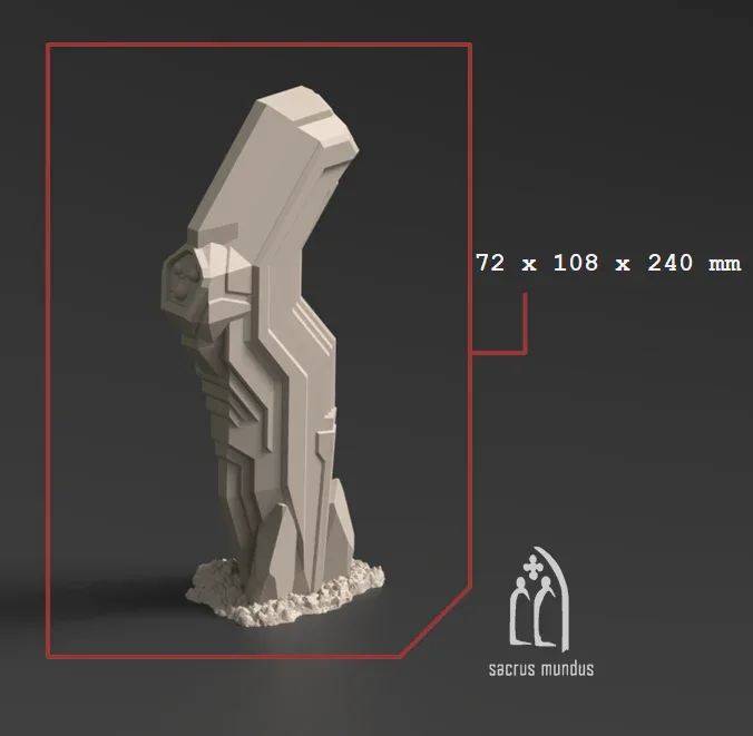 Delta-sol Alien Border World - Stacked Prints.com