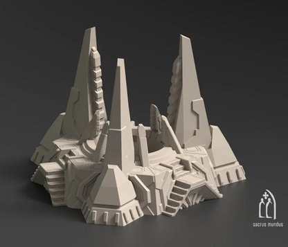 Delta-sol Alien Border World - Stacked Prints.com