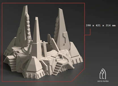 Delta-sol Alien Border World - Stacked Prints.com