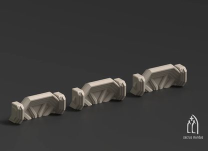 Delta-sol Alien Border World - Stacked Prints.com