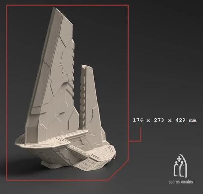 Delta-sol Alien Border World - Stacked Prints.com