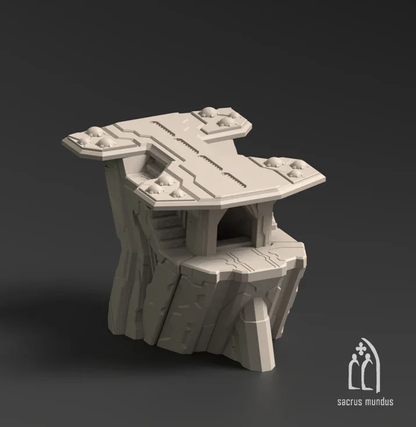 Delta-sol Alien Border World - Stacked Prints.com