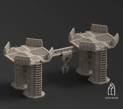 Kyhlden Hive City Docks - Stacked Prints.com