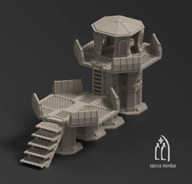 Kyhlden Hive City Docks - Stacked Prints.com
